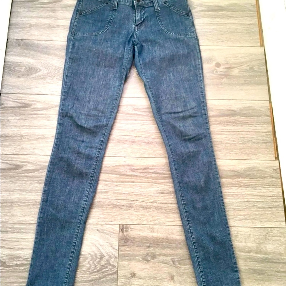 Blue Denim Skinny Jeans